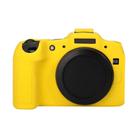 For Canon EOS R8 Soft Silicone Protective Case(Yellow) - 1