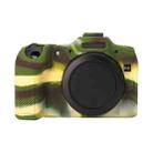 For Canon EOS R8 Soft Silicone Protective Case(Camouflage) - 1