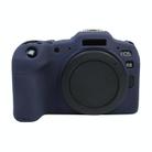 For Canon EOS R8 Soft Silicone Protective Case(Dark Blue) - 1