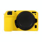 For Nikon Z 30 Soft Silicone Protective Case with Lens Cover(Yellow) - 1