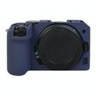 For Nikon Z 30 Soft Silicone Protective Case with Lens Cover(Dark Blue) - 1