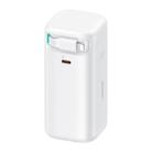 USAMS US-CD217 Star Cube Series PD45W Dual Port 8 Pin QC 18000mAh Power Bank(White) - 1