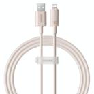 Baseus USB to 8 Pin Fast Charging Data Cable, Cable Length:1m(Pink) - 1