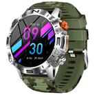 K59 IP67 BT5.0 1.43inch Smart Watch Support Voice Call / Sleep Detection(Camo Green) - 1