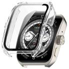 For OPPO Watch 4 Pro PC + Tempered Film Integrated Watch Protective Case(Transparent White) - 1