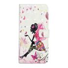 For iPhone 16 Plus Oil Embossed 3D Drawing Leather Phone Case(Flower Fairy) - 2