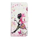For iPhone 17 Oil Embossed 3D Drawing Leather Phone Case(Flower Fairy) - 2
