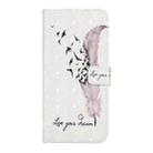 For iPhone 17 Oil Embossed 3D Drawing Leather Phone Case(Feather) - 2