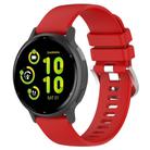 For Garmin vivoactive 5 / Active 5 20mm Silicone Watch Band(Red) - 1