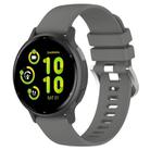 For Garmin vivoactive 5 / Active 5 20mm Silicone Watch Band(Dark Grey) - 1