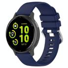 For Garmin vivoactive 5 / Active 5 20mm Silicone Watch Band(Dark Blue) - 1