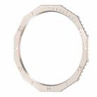 For Samsung Galaxy Watch6 Classic 47mm R960 Solid Color Watch Time Steel Bezel Ring(Starlight) - 1