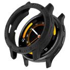 For Garmin Venu 3S Half Pack Hollow TPU Armor Watch Protective Case(Black) - 1