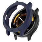 For Garmin Venu 3S Half Pack Hollow TPU Armor Watch Protective Case(Dark Blue) - 1