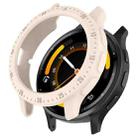 For Garmin Venu 3 Half Pack Hollow TPU Armor Watch Protective Case(Starlight Color) - 1