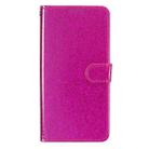 For Motorola Moto G23 Glitter Powder Flip Leather Phone Case(Rose Red) - 2