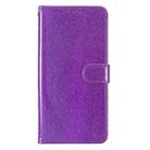 For Motorola Edge 50 Glitter Powder Flip Leather Phone Case(Purple) - 2