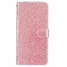 For Motorola Edge 2024 Glitter Powder Flip Leather Phone Case(Rose Gold) - 2