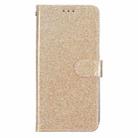 For Motorola Moto G75 5G Glitter Powder Flip Leather Phone Case(Gold) - 2