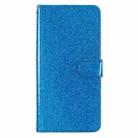 For Sony Xperia 5 V Glitter Powder Flip Leather Phone Case(Blue) - 2