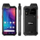 UNIWA W888 HD+ Rugged Phone, 4GB+64GB, 6.3 inch Android 11 Mediatek MT6765 Helio P35 Octa Core up to 2.3GHz, NFC, OTG, Network: 4G(Black) - 1