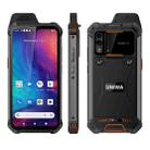 UNIWA W888 HD+ Rugged Phone, 4GB+64GB, 6.3 inch Android 11 Mediatek MT6765 Helio P35 Octa Core up to 2.3GHz, NFC, OTG, Network: 4G(Black Orange) - 1