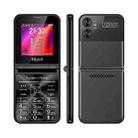 UNIWA F265 Flip Style Phone, 2.55 inch Mediatek MT6261D, FM, 4 SIM Cards, 21 Keys(Black) - 1
