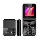 UNIWA F265 Flip Style Phone, 2.55 inch Mediatek MT6261D, FM, 4 SIM Cards, 21 Keys(Black) - 2