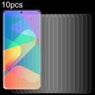 For Lava Bold 10pcs 0.26mm 9H 2.5D Tempered Glass Film - 1