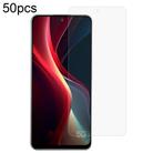 For Lava Shark 50pcs 0.26mm 9H 2.5D Tempered Glass Film - 1