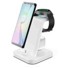 For Type-C Mobile Phones & Earphones / Samsung Watch Series 4 in 1 Wireless Charger Holder(White) - 1