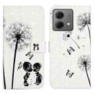 For Motorola Moto G84 5G Oil Embossed 3D Drawing Leather Phone Case(Couple Dandelion) - 1