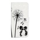 For Motorola Edge 50 Pro Oil Embossed 3D Drawing Leather Phone Case(Couple Dandelion) - 3