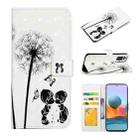 For Xiaomi Redmi Note 10 Pro Oil Embossed 3D Drawing Leather Phone Case(Couple Dandelion) - 1