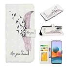 For Xiaomi Redmi Note 10 Pro Oil Embossed 3D Drawing Leather Phone Case(Feather) - 1