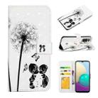 For Xiaomi Redmi Note 10 Pro / Pro Max Oil Embossed 3D Drawing Leather Phone Case(Couple Dandelion) - 1