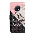 For Xiaomi Mi 11 Lite Oil Embossed 3D Drawing Leather Phone Case(Stitching Marble) - 3