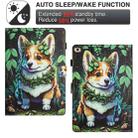 For iPad Air / Air 2 / 9.7 2017 / 2018 Colored Drawing Stitching Leather Tablet Smart Case(Corgi) - 6