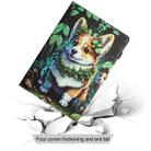 For iPad Air / Air 2 / 9.7 2017 / 2018 Colored Drawing Stitching Leather Tablet Smart Case(Corgi) - 7