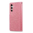 For Samsung Galaxy A16 4G / 5G Glitter Powder Love Leather Phone Case(Rose Red) - 2