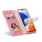 For Samsung Galaxy A16 4G / 5G Glitter Powder Love Leather Phone Case(Rose Red) - 3