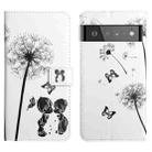 For Google Pixel 6 Oil Embossed 3D Drawing Leather Phone Case(Couple Dandelion) - 1