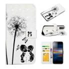 For Sony Xperia L3 Oil Embossed 3D Drawing Leather Phone Case(Couple Dandelion) - 1