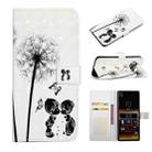 For Sony Xperia 10 Oil Embossed 3D Drawing Leather Phone Case(Couple Dandelion) - 1