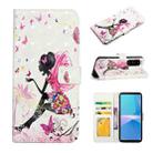 For Sony Xperia 10 IV Oil Embossed 3D Drawing Leather Phone Case(Flower Fairy) - 1