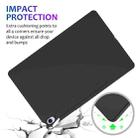 For Samsung Galaxy Tab S10 FE+ Pure Color Liquid Silicone Shockproof Tablet Case(Black) - 3