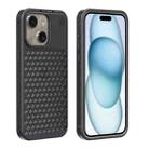 For iPhone 15 Plus R-JUST RJ58 Aromatherapy Metal Cooling Phone Case(Grey) - 1