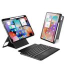 For Xiaomi Pad 6 / 6 Pro DUX DUCIS DK Floating Magnetic Keyboard Leather Tablet Case with Holder(Black) - 1