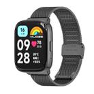 For Redmi Watch 3 Lite / Watch 3 Active Mijobs Milan Buckle Metal Watch Band(Black) - 1