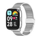 For Redmi Watch 3 Lite / Watch 3 Active Mijobs Milan Buckle Metal Watch Band(Silver) - 1